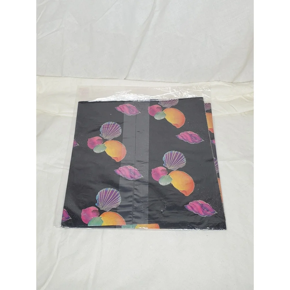 Vintage Artfaire Gift‎ Wrap 4 Sheets Sea Turtle Coral Reef Shells Ocean 20x30